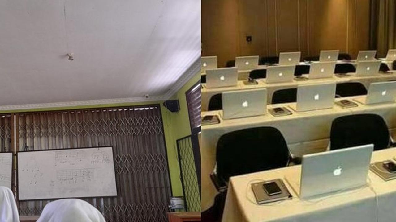6 Potret Ruang Kelas Ini Unik Banget, Bikin Murid Geleng Kepala