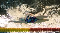 Perenang putri AS, Jessica Long, berlatih di nomor 400m gaya bebas putri S8 Paralimpiade Rio 2016 di Olympic Aquatics Stadium, Rio de Janeiro, Brasil, (8/9/2016). (Bob Martin for OIS/IOC via AFP)