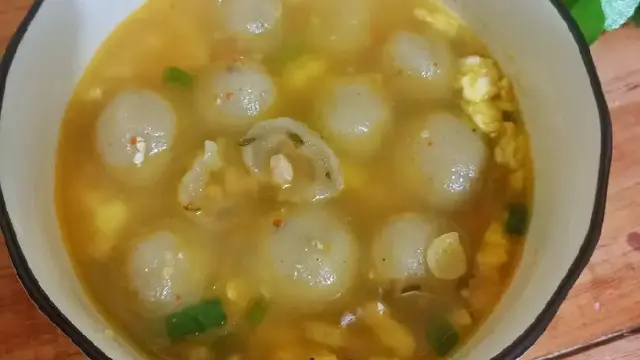 Resep cilok isi ayam kuah pedas. (dok. Cookpad @ummuchoiratunnisa)