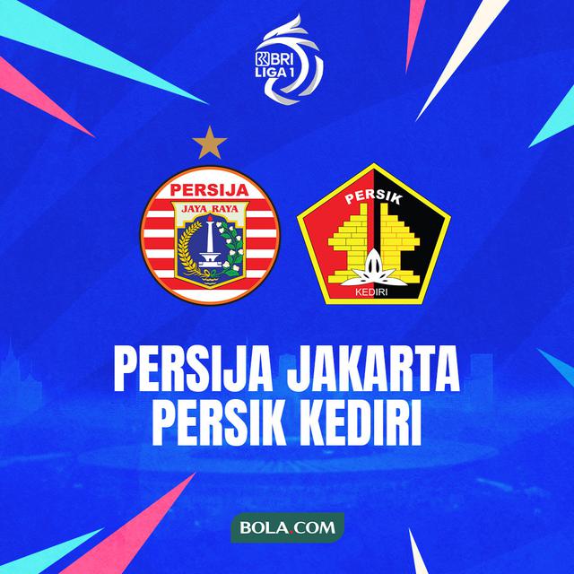 BRI Liga 1 - Persija Jakarta Vs Persik Kediri