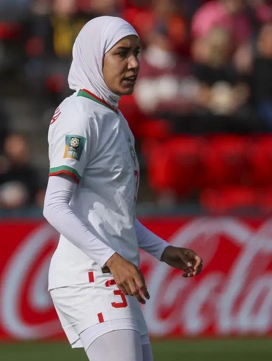 Bek berusia 25 tahun itu adalah pemain pengganti yang tidak digunakan untuk kekalahan 6-0 pembuka Maroko melawan Jerman pekan lalu. (AP Photo/James Elsby)