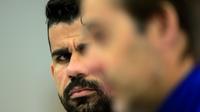 Striker tim nasional Spanyol, Diego Costa. (AFP/Miguel Riopa)