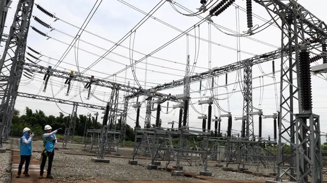 PLN membangun Gardu Induk 150 kV Muara Tawar. Dok PLN