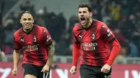 Theo Hernandez Jadi Pemain Terbaik dalam laga AC Milan vs AS Roma