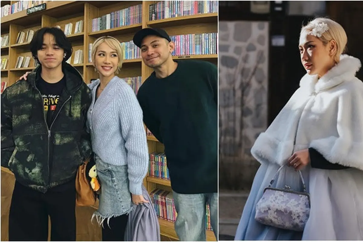 6 Potret OOTD BCL Selama di Korea Selatan, Paduan Pas dengan Rambut Pixie Cut