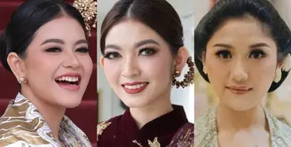 Lihat di sini beberapa potret flawless antara Kahiyang Ayu, Selvi Ananda, dan Erina Gudono.