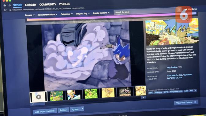 Breath of Fire IV Resmi Hadir di Steam, Harganya Cuma Rp 65 Ribuan