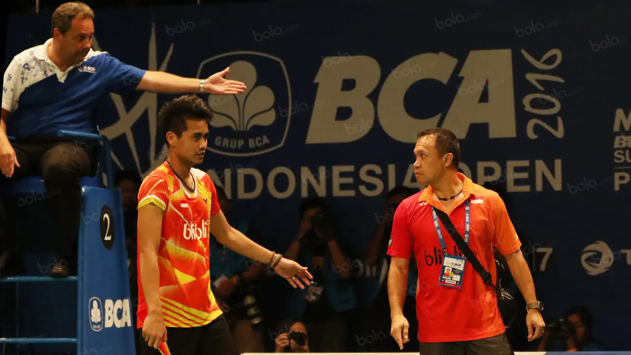 Richard Mainaky, Indonesia Open 2016, Bulutangkis