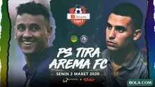 Shopee Liga 1 - PS Tira Vs Arema FC - Head to Head Pemain (Bola.com/Adreanus Titus)
