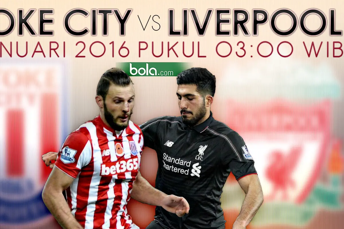 Stoke City vs Liverpool (Bola.com/Samsul Hadi)