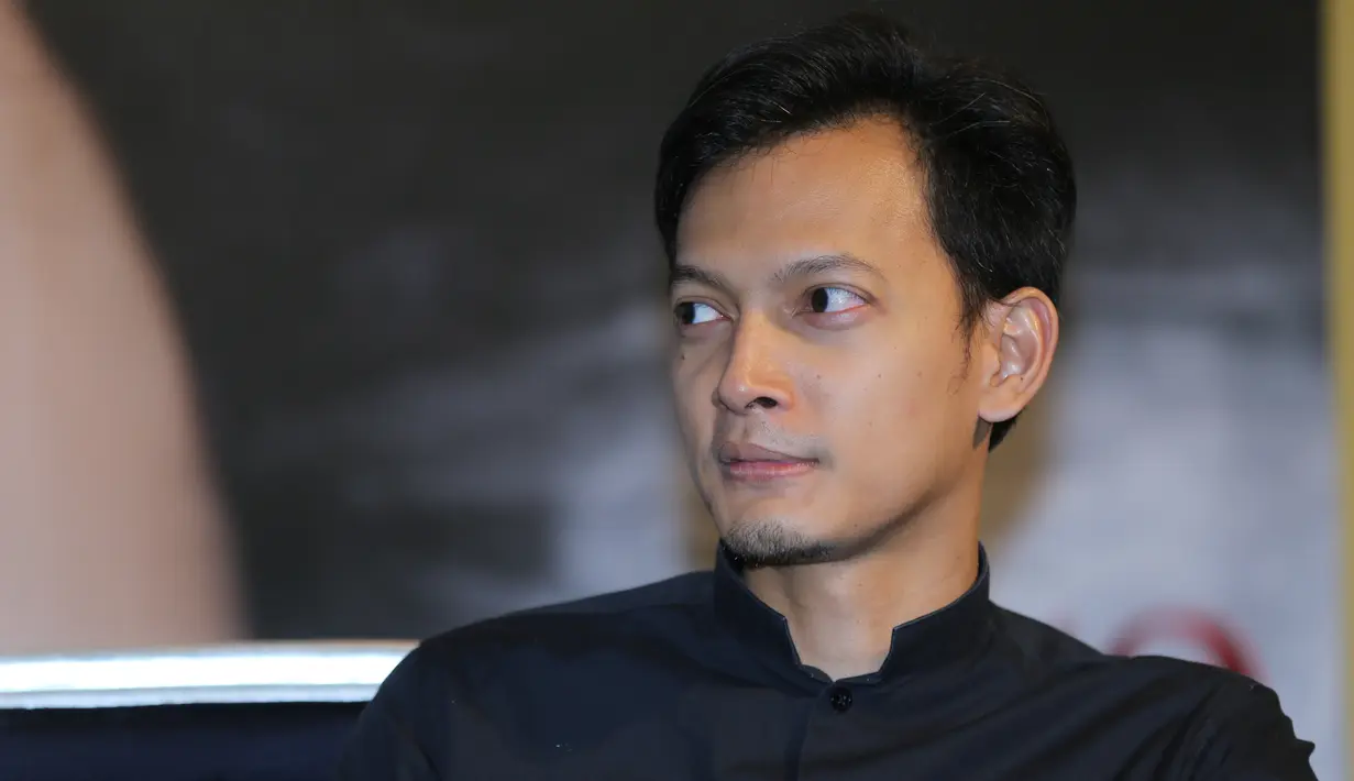 "Ekspektasinya sebenernya seperti itu bisa mencuri perhatian bisa membuat sebuah sensasi yang organik," ucap Fedi Nuril di MD Pictures, Setiabudi, Jakarta Selatan, Selasa (24/10/2017). (Adrian Putra/Bintang.com)