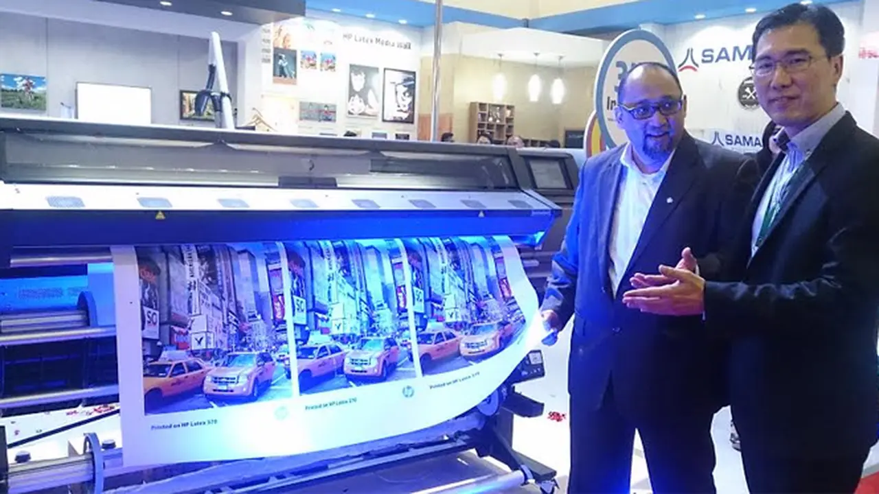 Pikat Industri Percetakan, HP Boyong 2 Printer 'Jumbo' Terbaru
