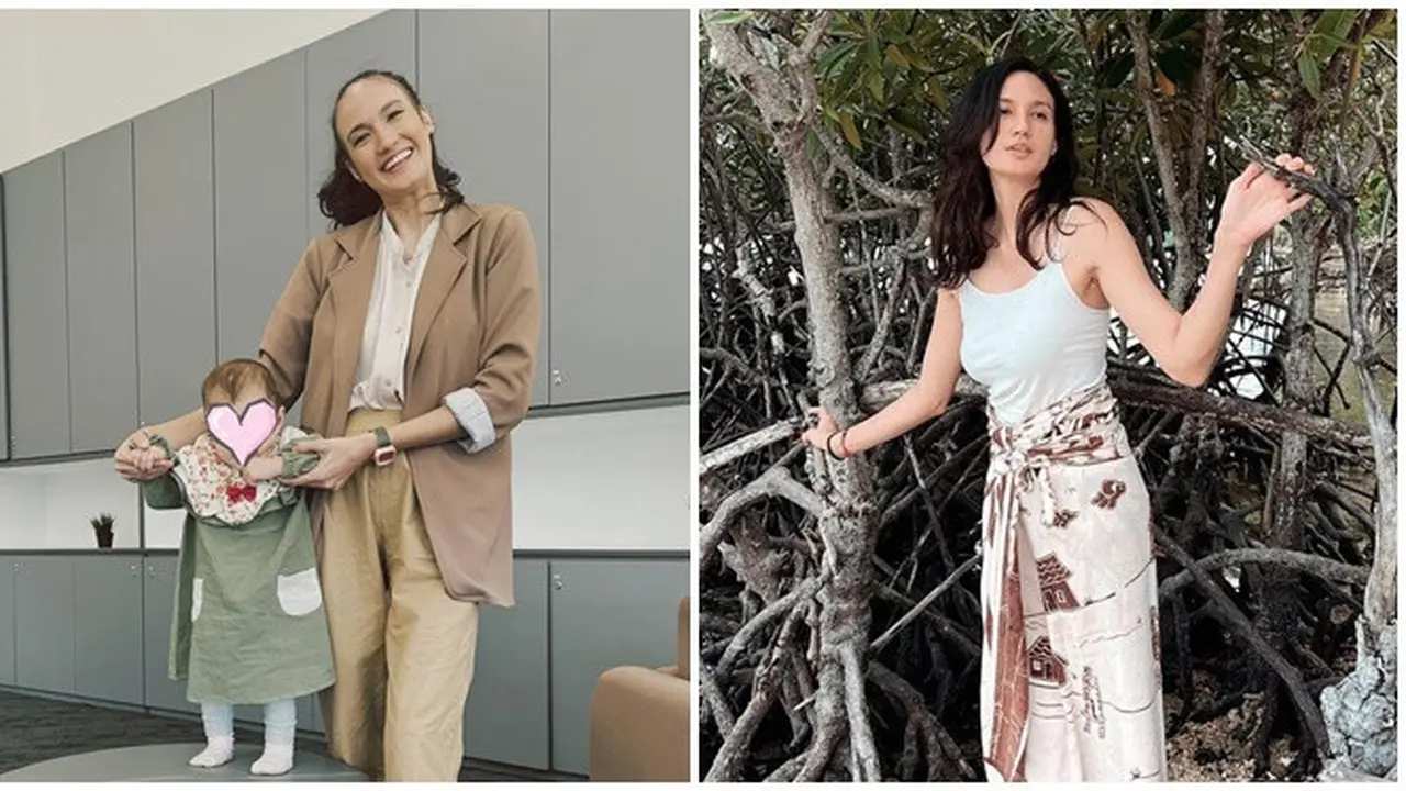 6 Potret Nadine Chandrawinata Disebut Makin Kurus, Terlihat Berbeda Setelah Jadi Ibu