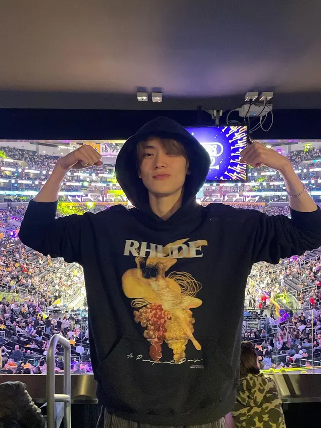 Jaehyun NCT di LA. (Foto: Instagram/ _jeongjaehyun)