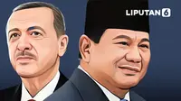 Banner Infografis&nbsp;Lawatan Presiden Turki Erdogan ke Indonesia. (Liputan6.com/Abdillah)