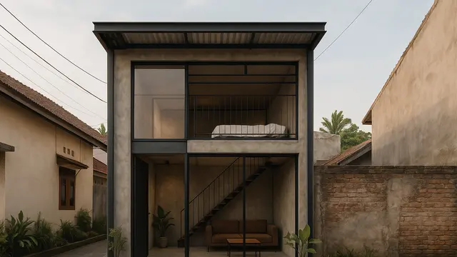 Model Rumah Minimalis Modern di Kota