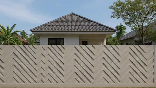 Model Pagar Tembok Tanpa Besi yang Lagi Hits/Ilustrasi AI