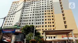 Pemerintah Provinsi (Pemprov) DKI Jakarta berencana mengevaluasi aturan terkait sewa rusunawa bagi masyarakat umum. (Liputan6.com/Johan Tallo)