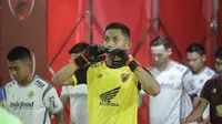 Reza Arya Pratama menjadi kiper utama PSM Makassar di BRI Liga 1 2022/2023. Hingga pekan ke-11 Liga 1, posisi Reza tak tergantikan di bawah mistar gawang Pasukan Ramang. (Istimewa)