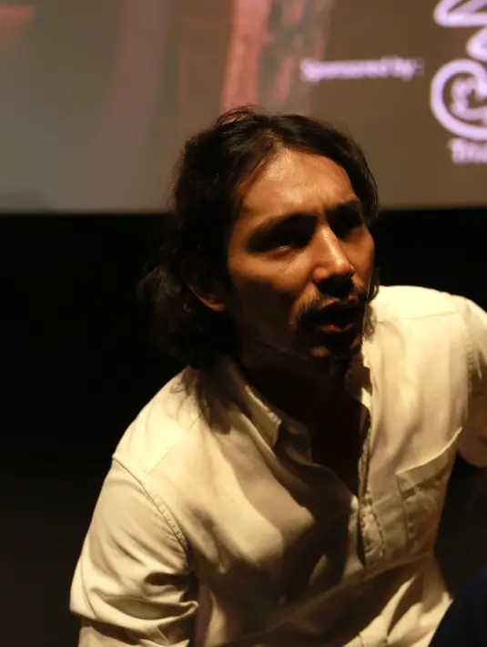 Selain Abimana Aryasatya yang memerankan grup lawak lagendaris Warkop DKI ada Tora Sudiro sebagai Indro dan Kasino diperankan oleh Vino G Bastian. (Galih W. Satria/Bintang.com)