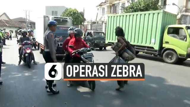 Operasi Zebra Krakatau yang digelar Polresta Bandar Lampung terhenti oleh warga yang mengidap gangguan jiwa. Dalam operasi ini puluhan motor bodong disita perugas.