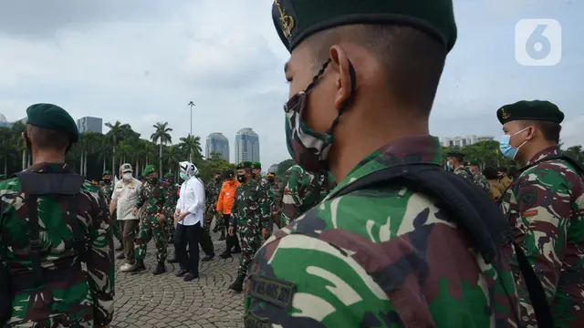 Kodam Jaya Gelar Apel Pasukan Pengamanan Pilkada 2020 dan Penanggulangan Bencana
