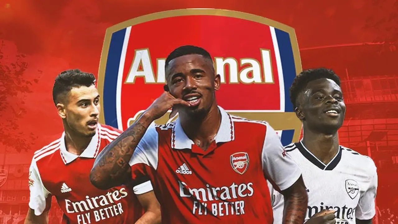 Arsenal - Gabriel Martinelli, Gabriel Jesus, Bukayo Saka