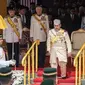 Sultan Muhammad V, Raja ke-15 Malaysia, saat menghadiri upacara penyambutan di Parliament House di Kuala Lumpur, 13 Desember 2016. (Liputan6.com/Afra Augesti)