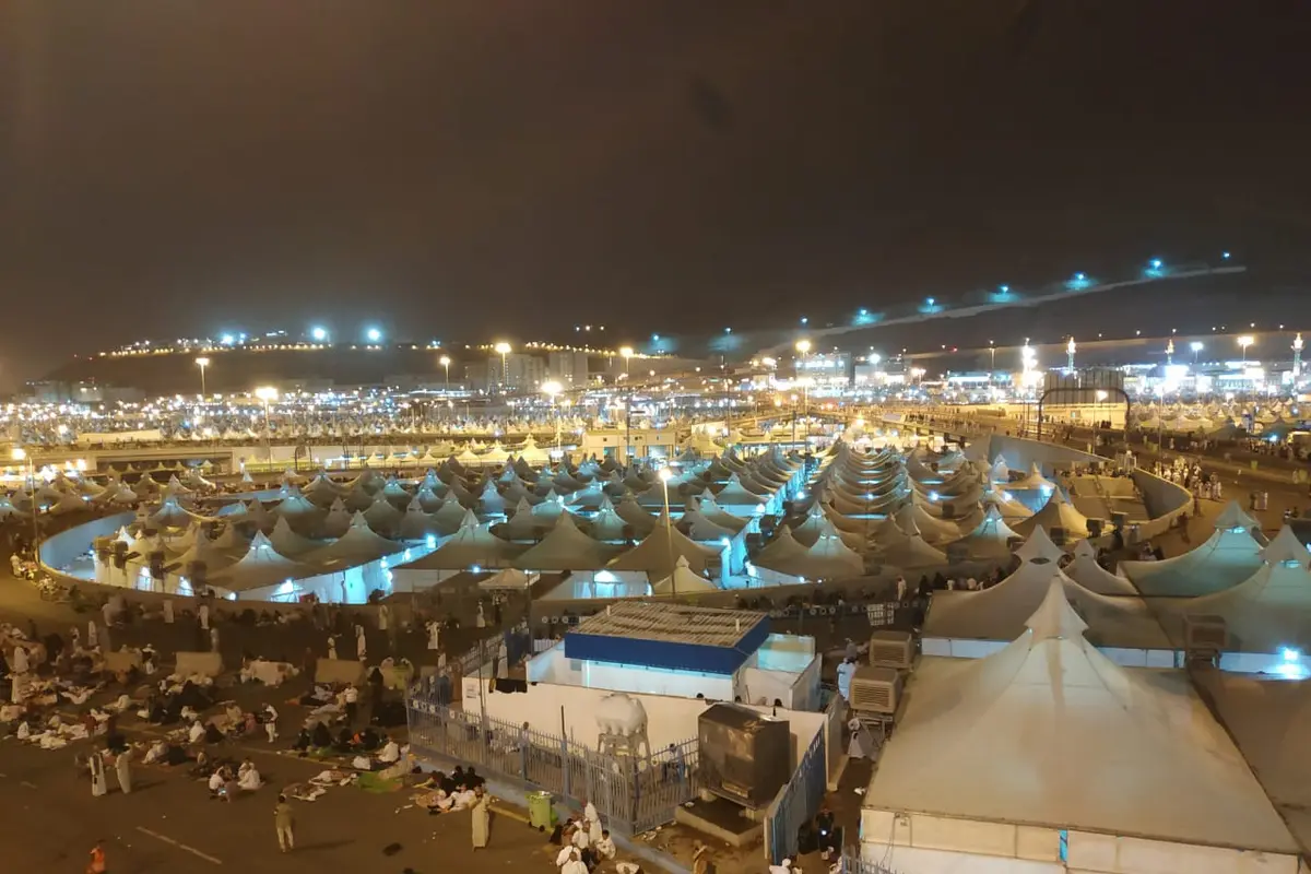 Tenda jemaah haji di Mina. Liputan6.com/Nurmayanti