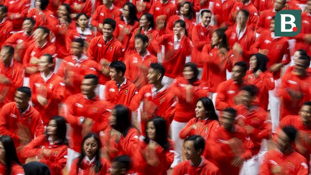 Pengukuhan Kontingen Indonesia