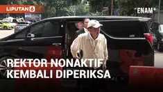 Rektor Nonaktif Universitas Pancasila kembali Diperiksa, Siap Serahkan Bukti Tepis Pelecehan Seksual