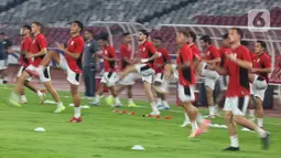 Timnas Indonesia akan menjamu China pada lanjutan putaran ketiga Kualifikasi Piala Dunia 2026 zona Asia Grup C di Stadion Utama Gelora Bung Karno Jakarta pada Kamis (5/6/2025). (Liputan6.com/Angga Yuniar)