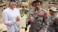 Rumahnya Hancur Tertimbun Longsor, Polwan Brigadir Mei Pilih Bantu Evakuasi Ibu dan Dua Balita
