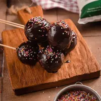 ilustrasi bola-bola cokelat/ANJ