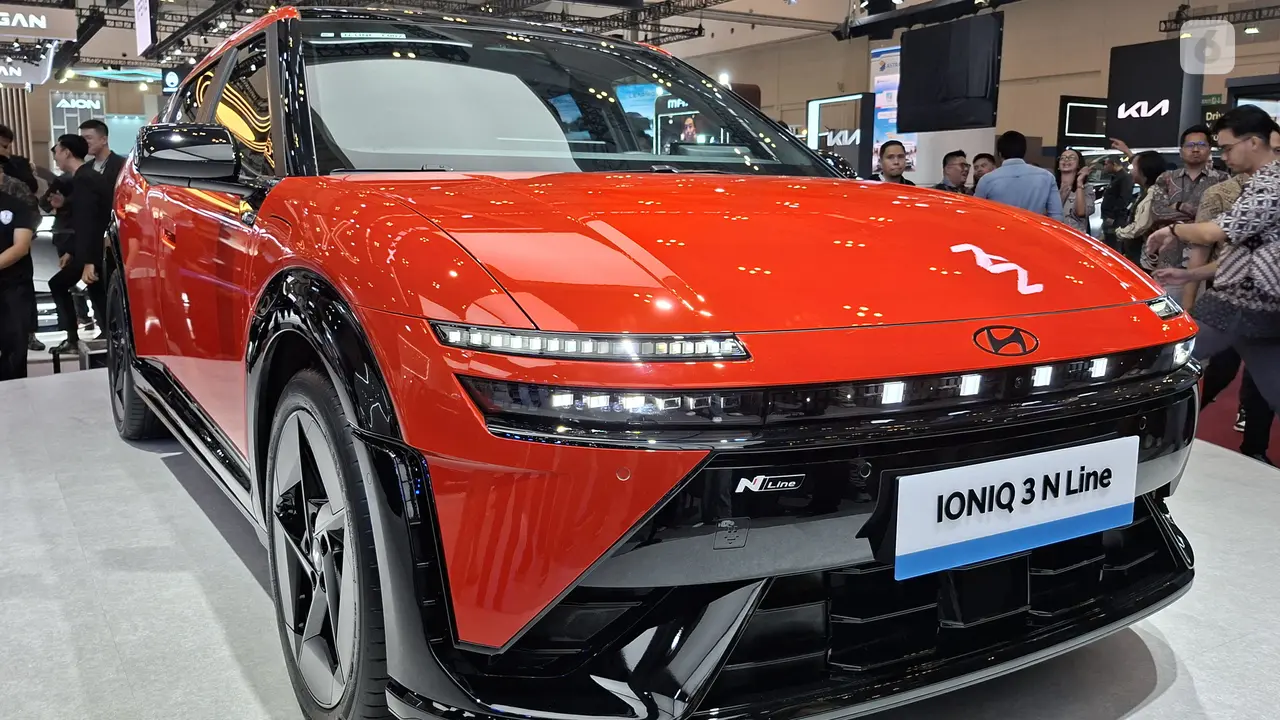 Pamer IONIQ 3 N Line di GIIAS 2026, Hyundai Pilih tak Jual Dulu di Indonesia