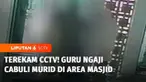 Guru ngaji diduga mencabuli muridnya di area masjid di Kota Makassar, Sulawesi Selatan. Pelaku lalu ditangkap warga dan tak bisa mengelak karena aksinya terekam CCTV.