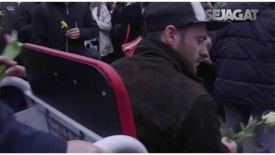 SEJAGAT: Korban Teror London Datangi Lokasi Kejadian