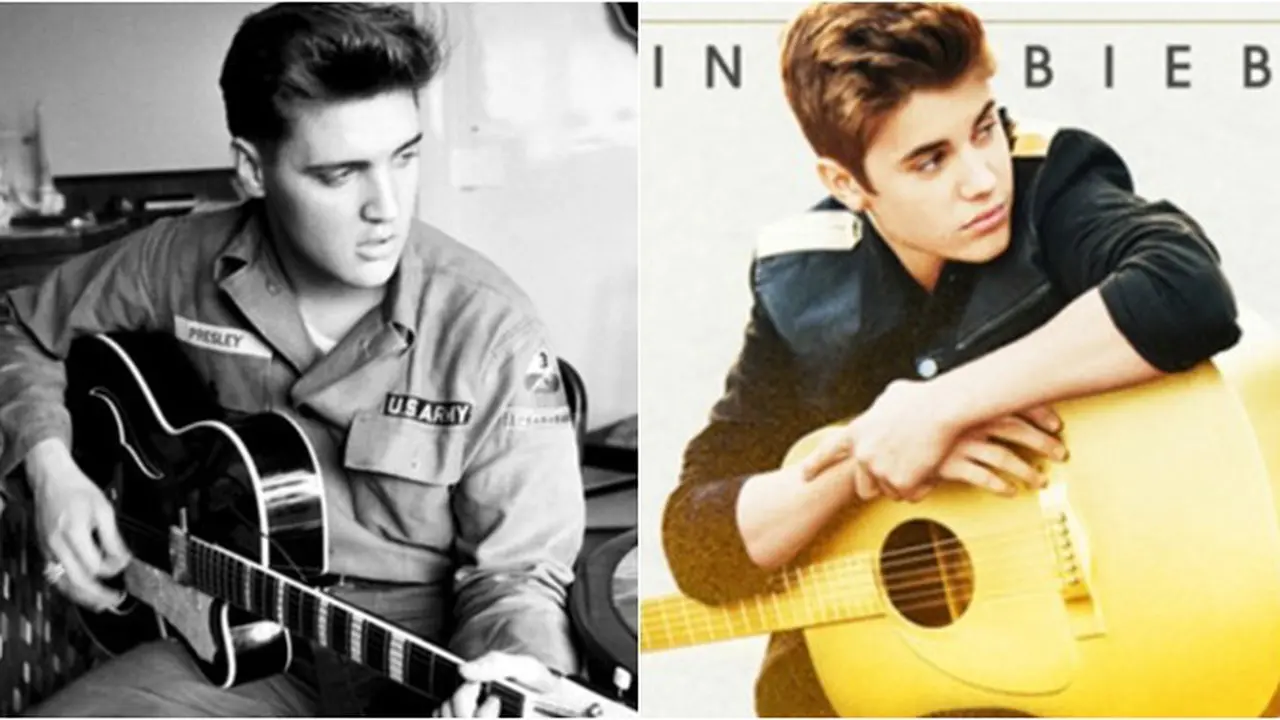 [Bintang] Elvis Presley dan Justin Bieber