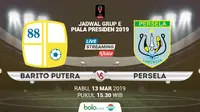 Piala Presiden: Barito Putera vs Persela Lamongan. (Bola.com/Dody Iryawan)