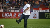 Budihardjo Thalib, pelatih Persik di Liga 2 2019. (Bola.com/Gatot Susetyo)