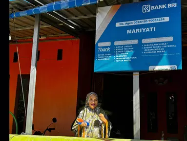 Mariyati Daeng Ngintang (54), Pahlawan Inklusi Keuangan dari Pulau Lae-lae, Kec. Ujung Pandang, Provinsi Sulawesi Selatan. (Foto: Dokumentasi BRI)