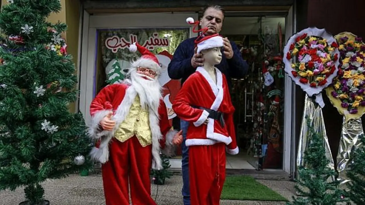 Natal di Palestina. (AFP)