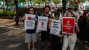 Sebagai informasi buah semangka sendiri merupakan salah satu buah yang tumbuh di seluruh tanah Palestina mulai dari Jenin hingga Gaza. (Liputan6.com/Faizal Fanani)