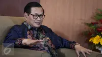 Sekretaris Kabinet Pramono Anung, dalam wawancara khusus bersama Liputan6.com dan SCTV, di kantornya, Jakarta, Kamis (9/6/2016). (Liputan6.com/Faizal Fanani)