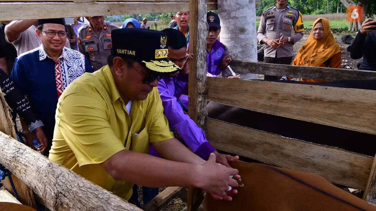 Pj Gubernur Sulsel Bahtiar Baharuddin (Liputan6.com/Fauzan)