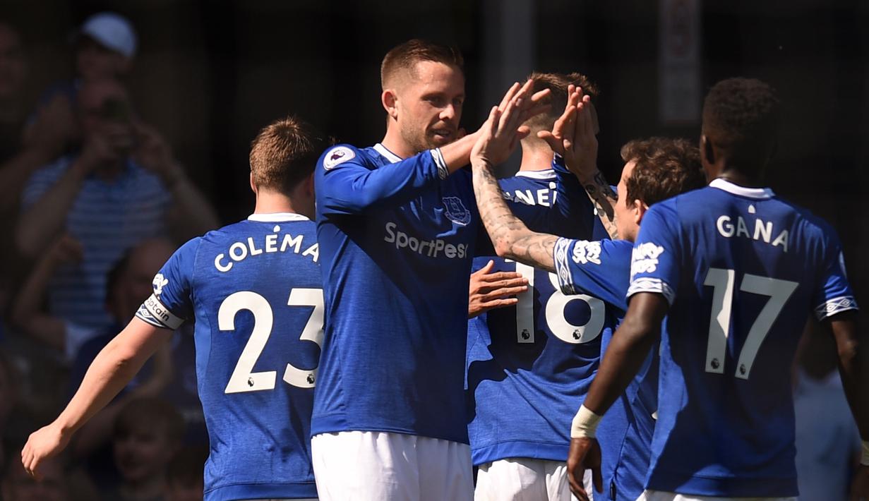 9. Everton (Goodison Park) – 38.780 penonton. (AFP/Oli Scarff)