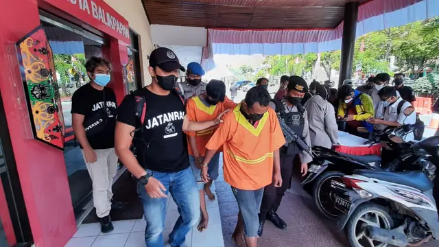Pencurian sepeda motor di Balikpapan.