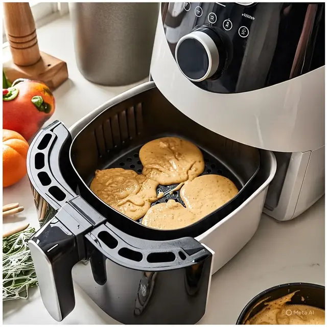 Penggunaan Air Fryer/Ilustrasi Meta AI