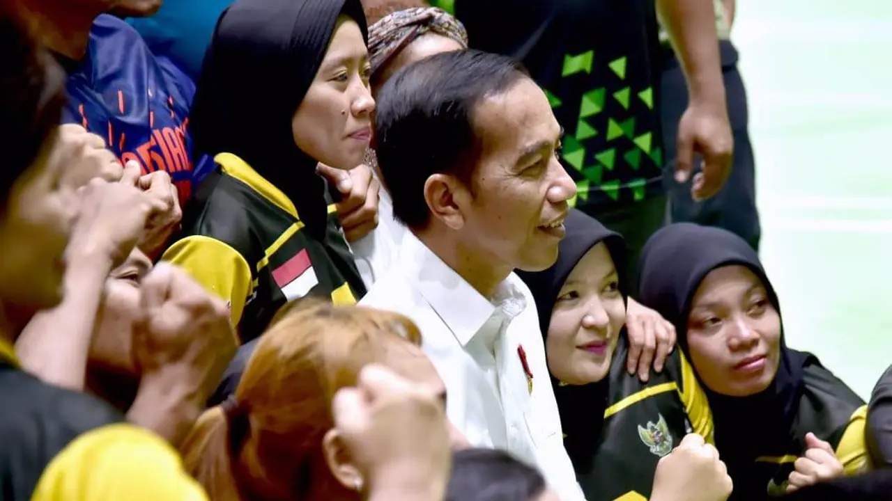 Presiden Jokowi Asian Para Games 2018