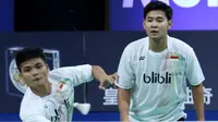 Ganda putra, Angga Pratama/Ricky Karanda Suwardi, merupakan satu dari tujuh wakil Indonesia yang lolos ke babak kedua Denmark Terbuka 2016, Kamis (20/10/2016). (PBSI)